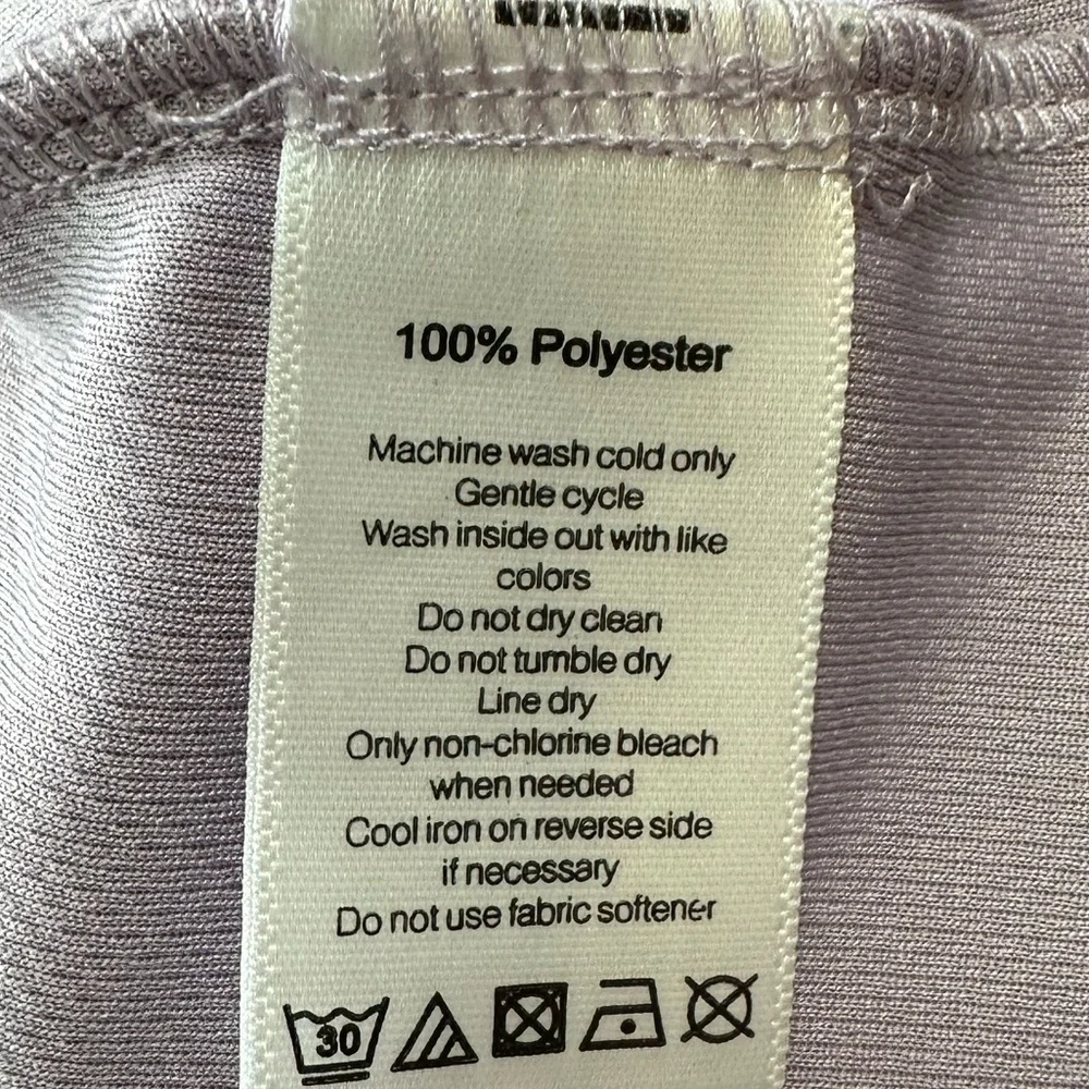 ALO Women’s Athletic 1/4 Zip Hooded Pullover Sweater Lavender Purple Size XL - Picture 5 of 6